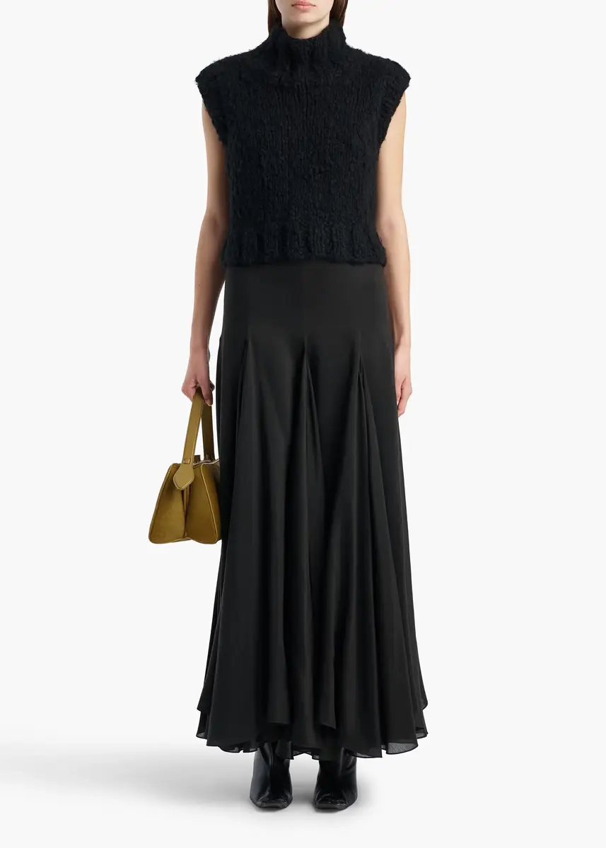 Khaite Fawn Top In Black | Thumbnail 2