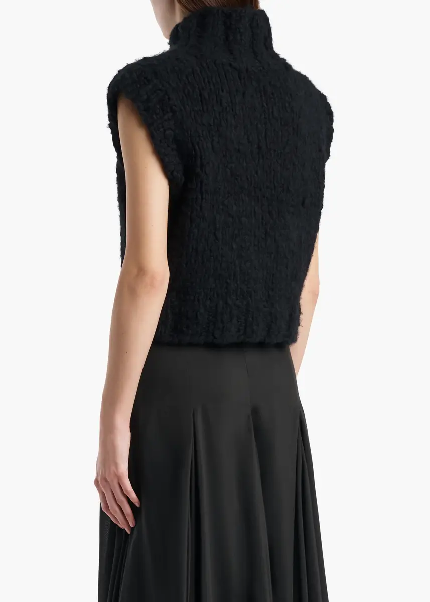 Khaite Fawn Top In Black | Thumbnail 4