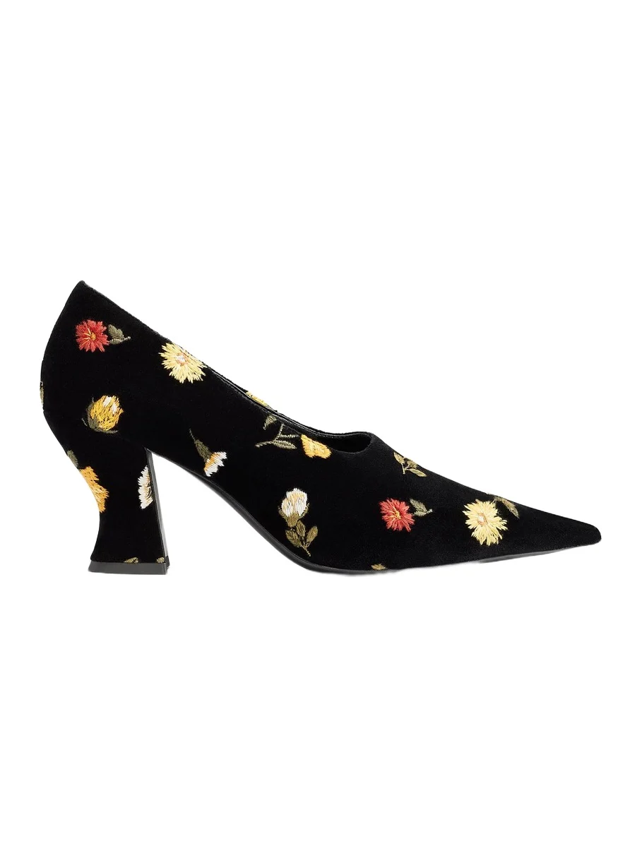 Khaite Colleen Pump In Black Multi