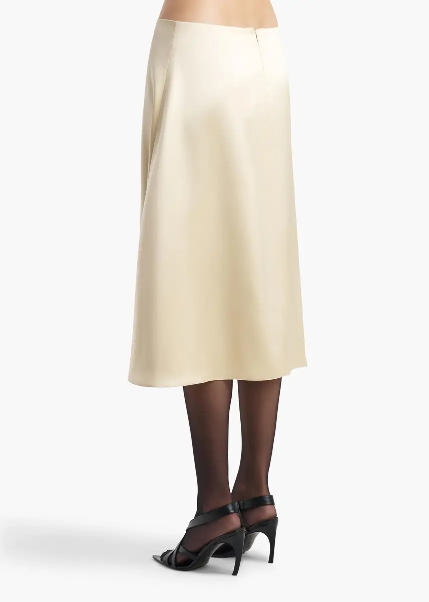 Khaite Nania Skirt In Champagne | Thumbnail 4 Khaite Nania Skirt In Champagne | Thumbnail 4