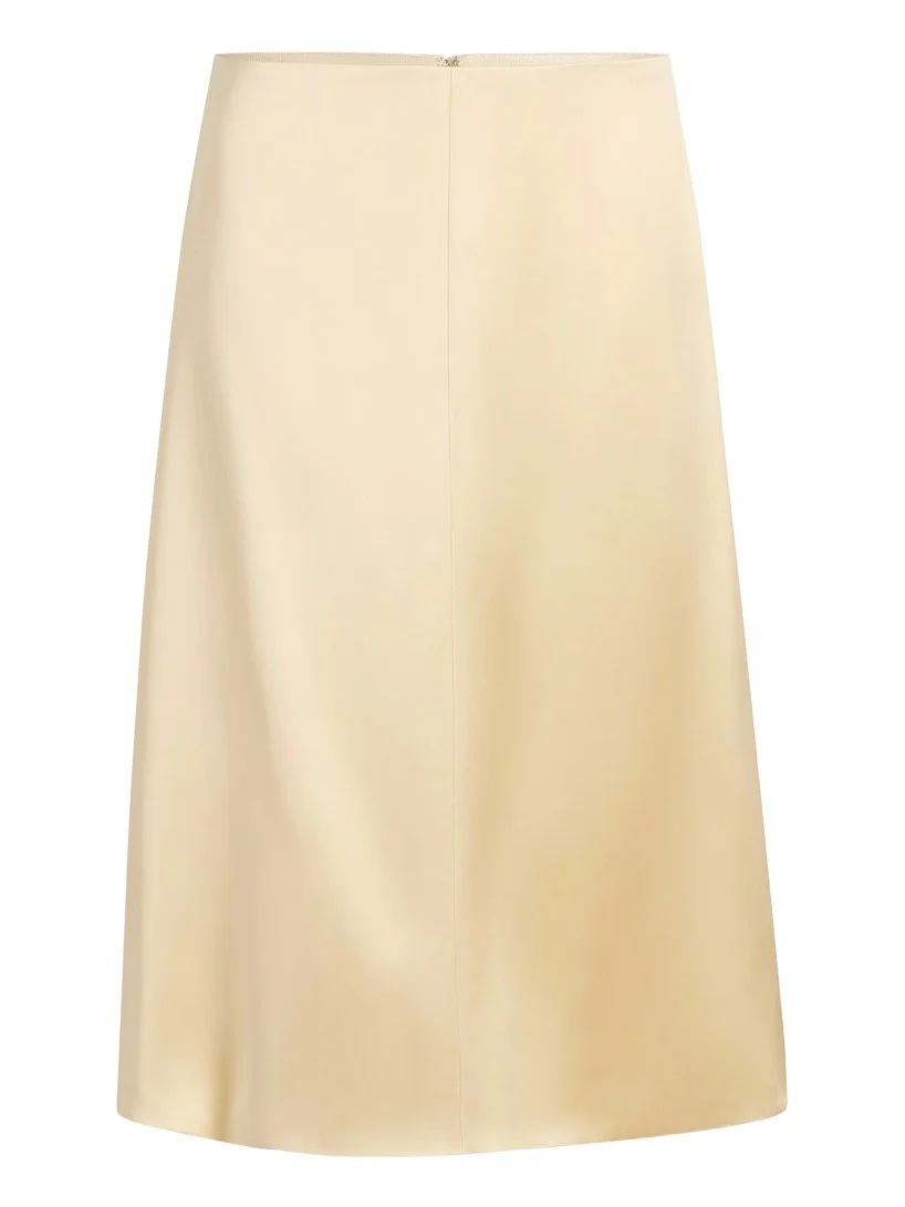 Khaite Nania Skirt In Champagne