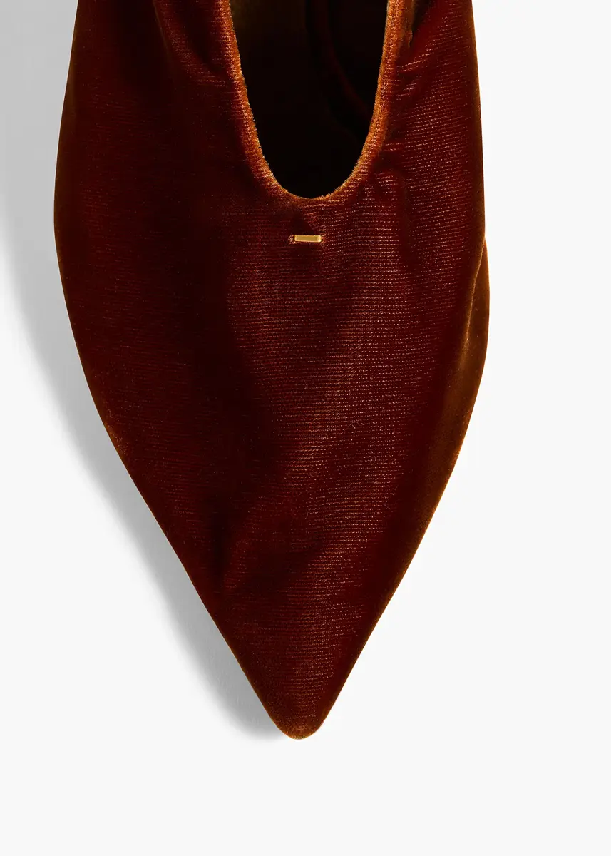 Khaite Miriam Low Pump In Rust | Thumbnail 3 Khaite Miriam Low Pump In Rust | Thumbnail 3