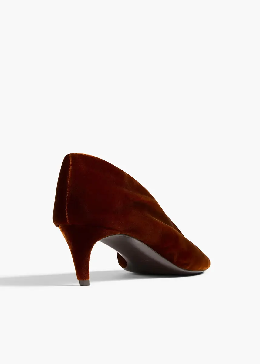 Khaite Miriam Low Pump In Rust | Thumbnail 4 Khaite Miriam Low Pump In Rust | Thumbnail 4
