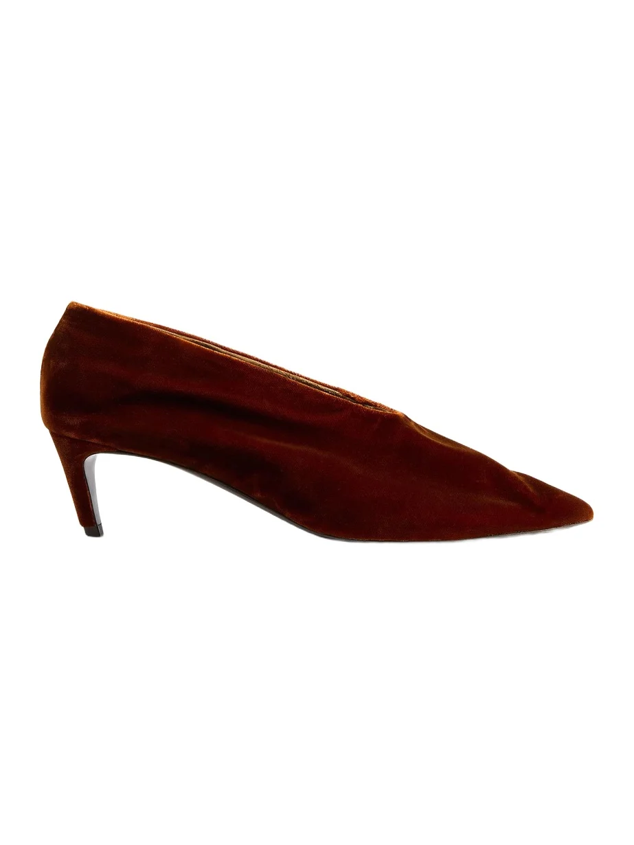 Khaite Miriam Low Pump In Rust