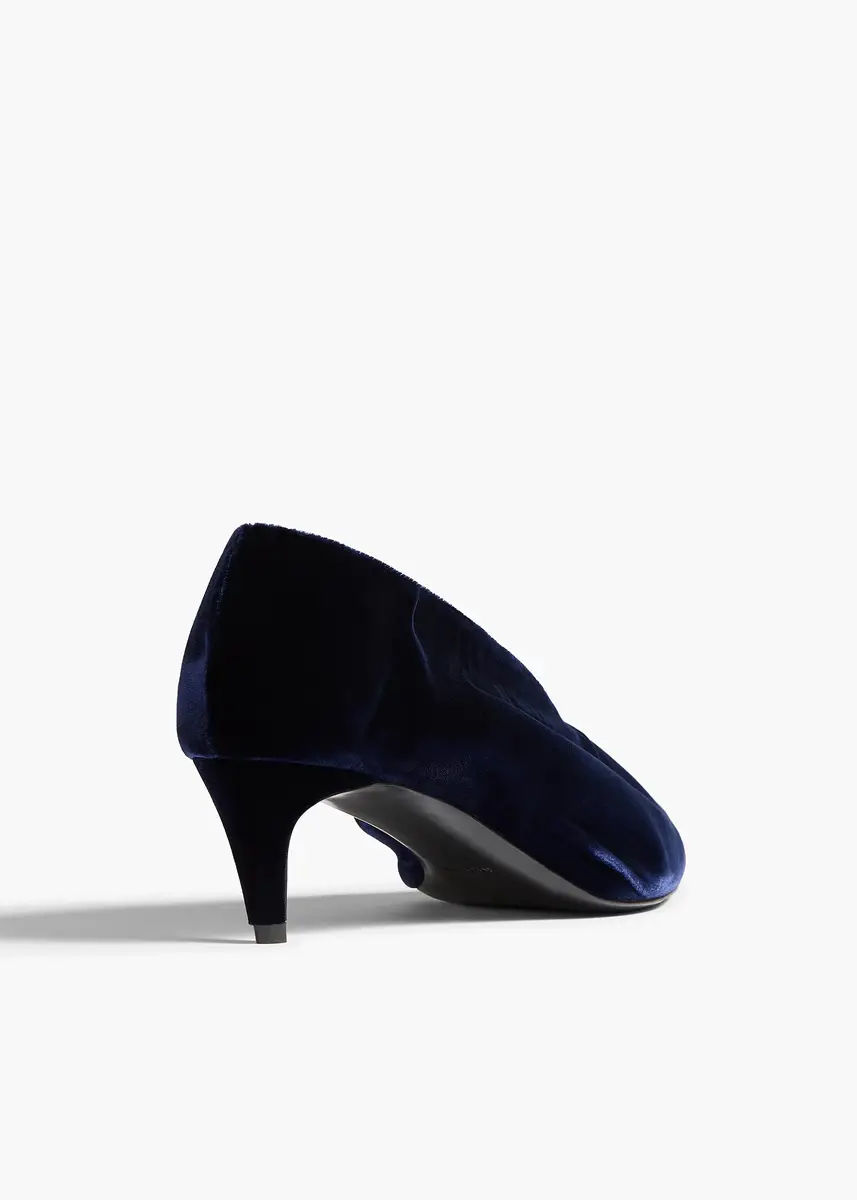 Khaite Miriam Low Pump In Midnight | Thumbnail 4