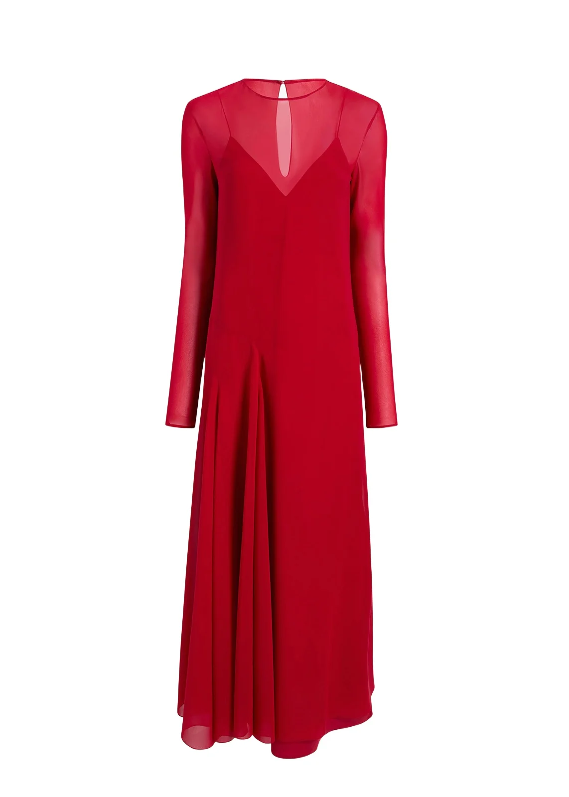 Khaite Scarlett Dress In Scarlet