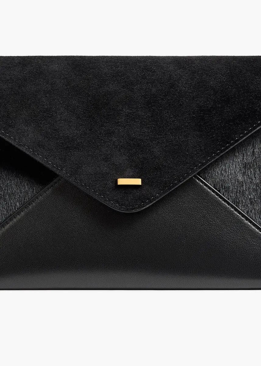 Khaite Grace Envelope Clutch In Black | Thumbnail 4 Khaite Grace Envelope Clutch In Black | Thumbnail 4