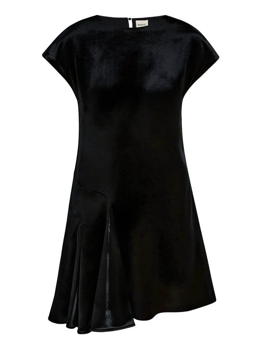 Scarla Dress In Black Velvet Scarla Dress In Black Velvet