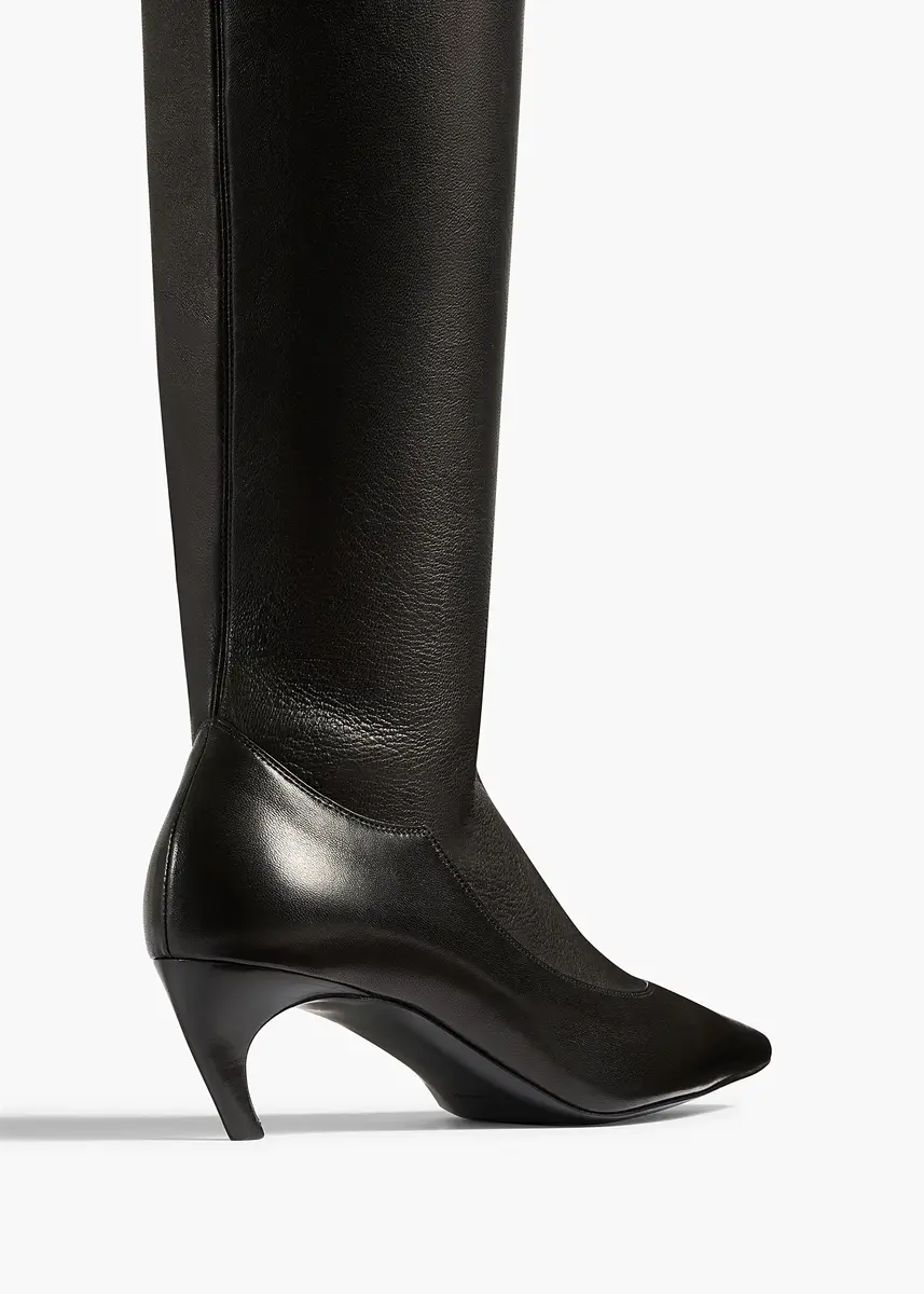 Khaite Valerie Over-The-Knee Boot In Black | Thumbnail 4 Khaite Valerie Over-The-Knee Boot In Black | Thumbnail 4