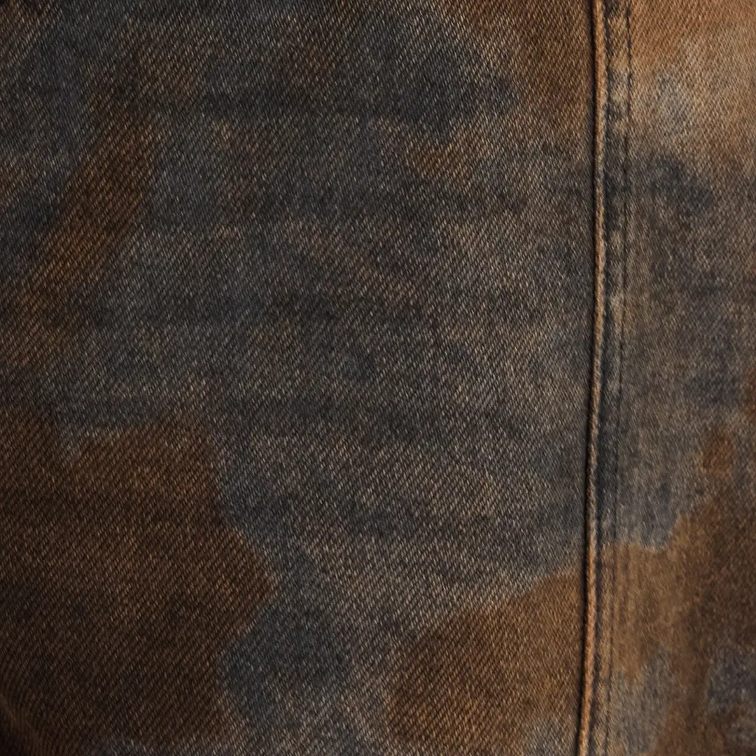 Roberto Cavalli Motorcyclist Trousers Brown Washed | Thumbnail 4