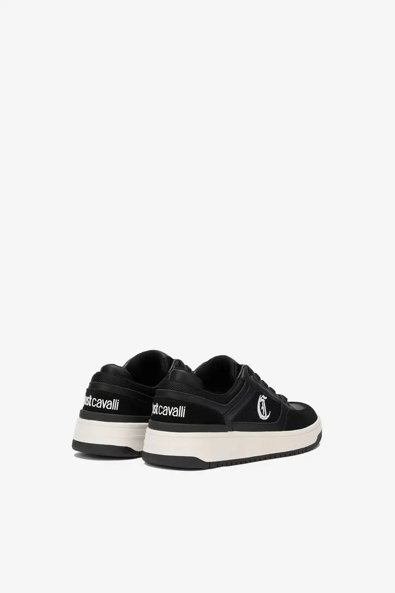 Roberto Cavalli Black Leather Sneakers | Thumbnail 3 Roberto Cavalli Black Leather Sneakers | Thumbnail 3