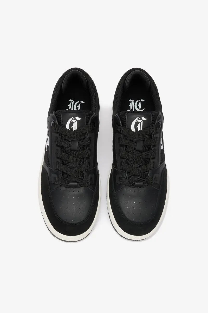 Roberto Cavalli Black Leather Sneakers | Thumbnail 5 Roberto Cavalli Black Leather Sneakers | Thumbnail 5