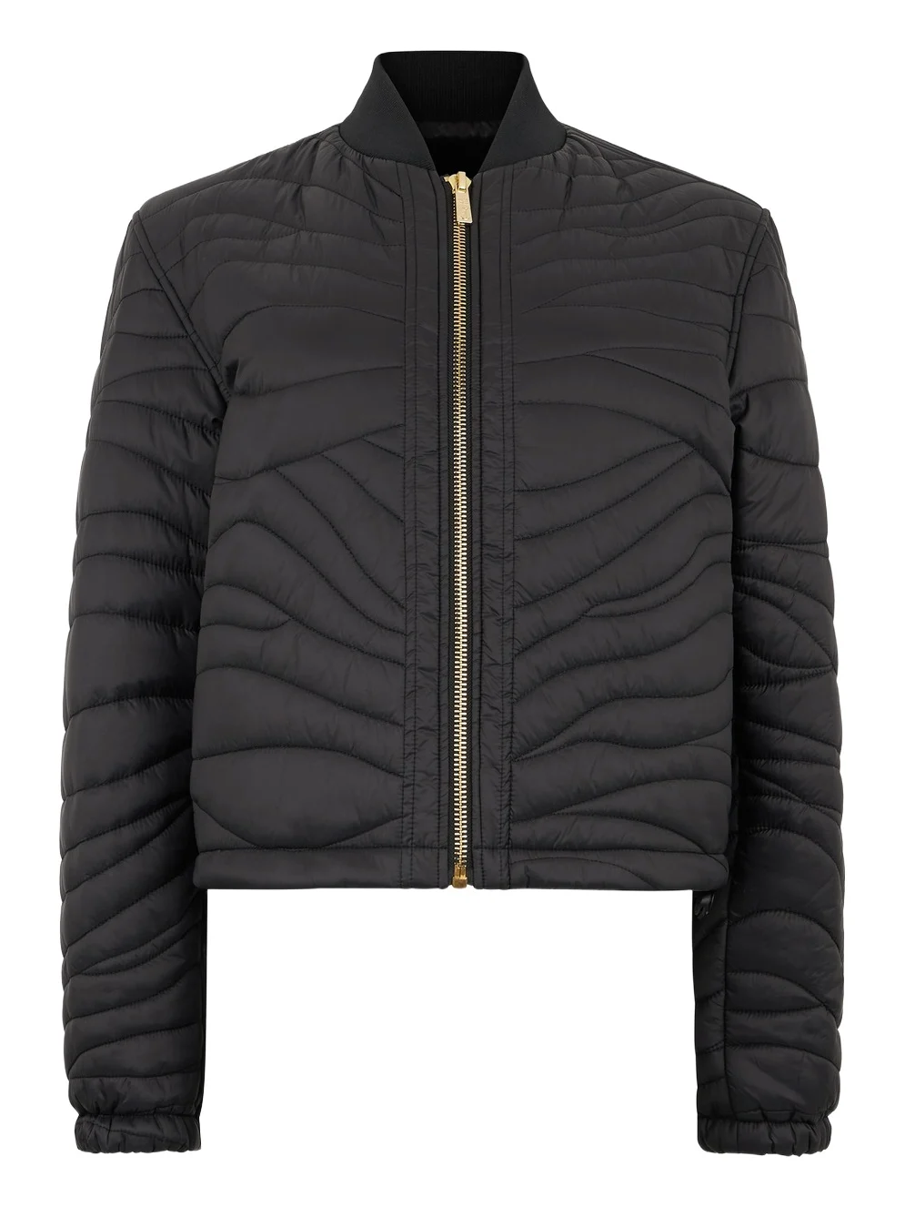 Zip Jacket With Quilted Zebra Zip Jacket With Quilted Zebra