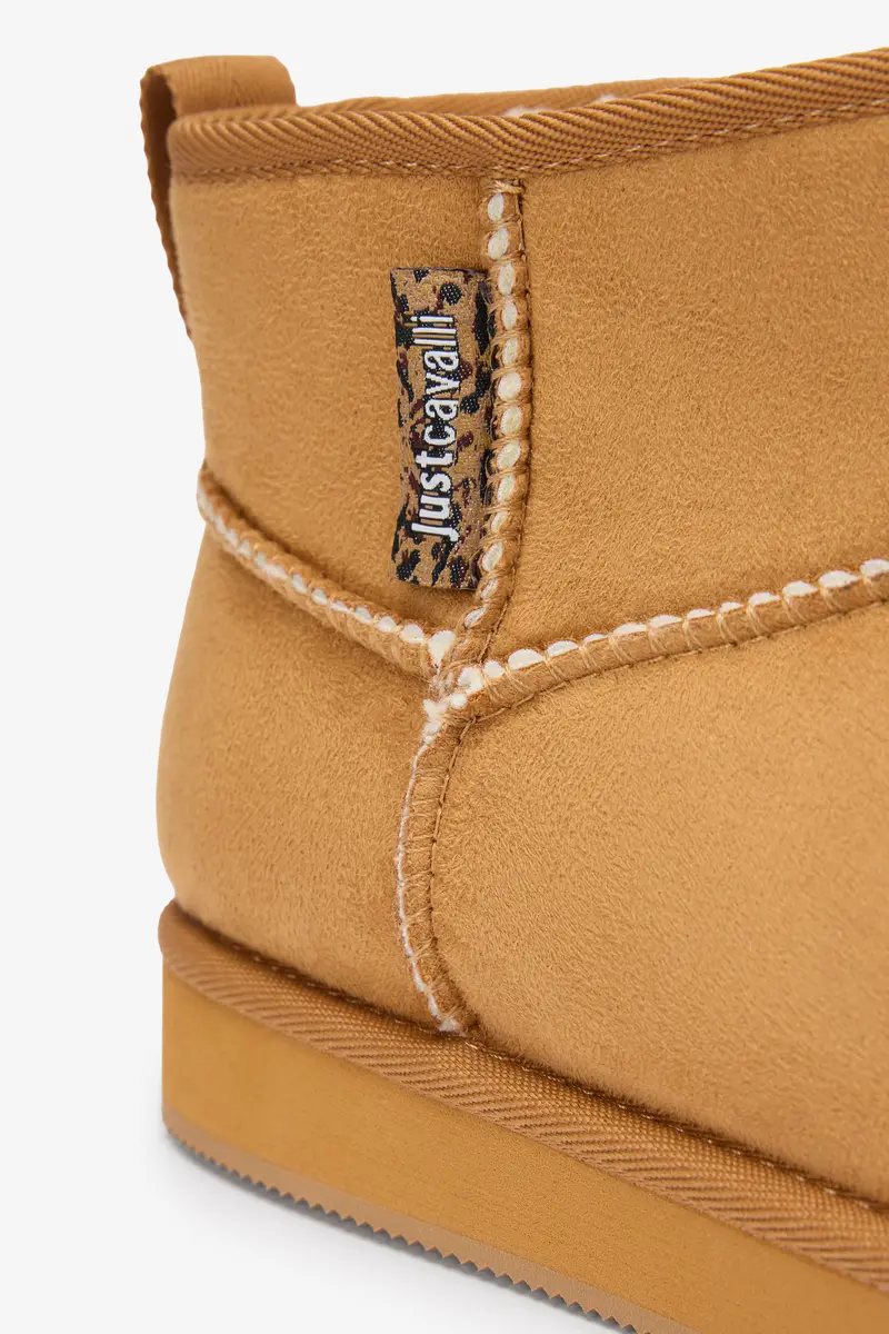 Roberto Cavalli Camel Ankle Boots Contrast Stitching | Thumbnail 4 Roberto Cavalli Camel Ankle Boots Contrast Stitching | Thumbnail 4