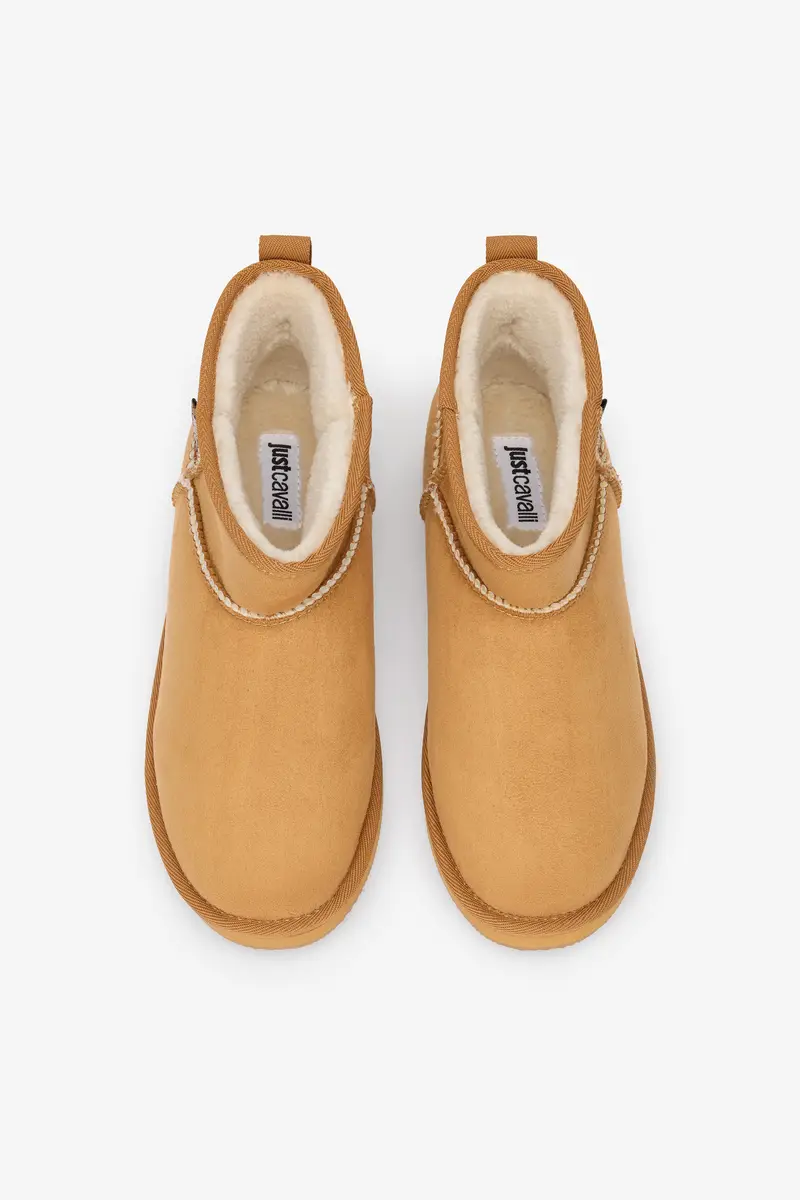Roberto Cavalli Camel Ankle Boots Contrast Stitching | Thumbnail 5 Roberto Cavalli Camel Ankle Boots Contrast Stitching | Thumbnail 5