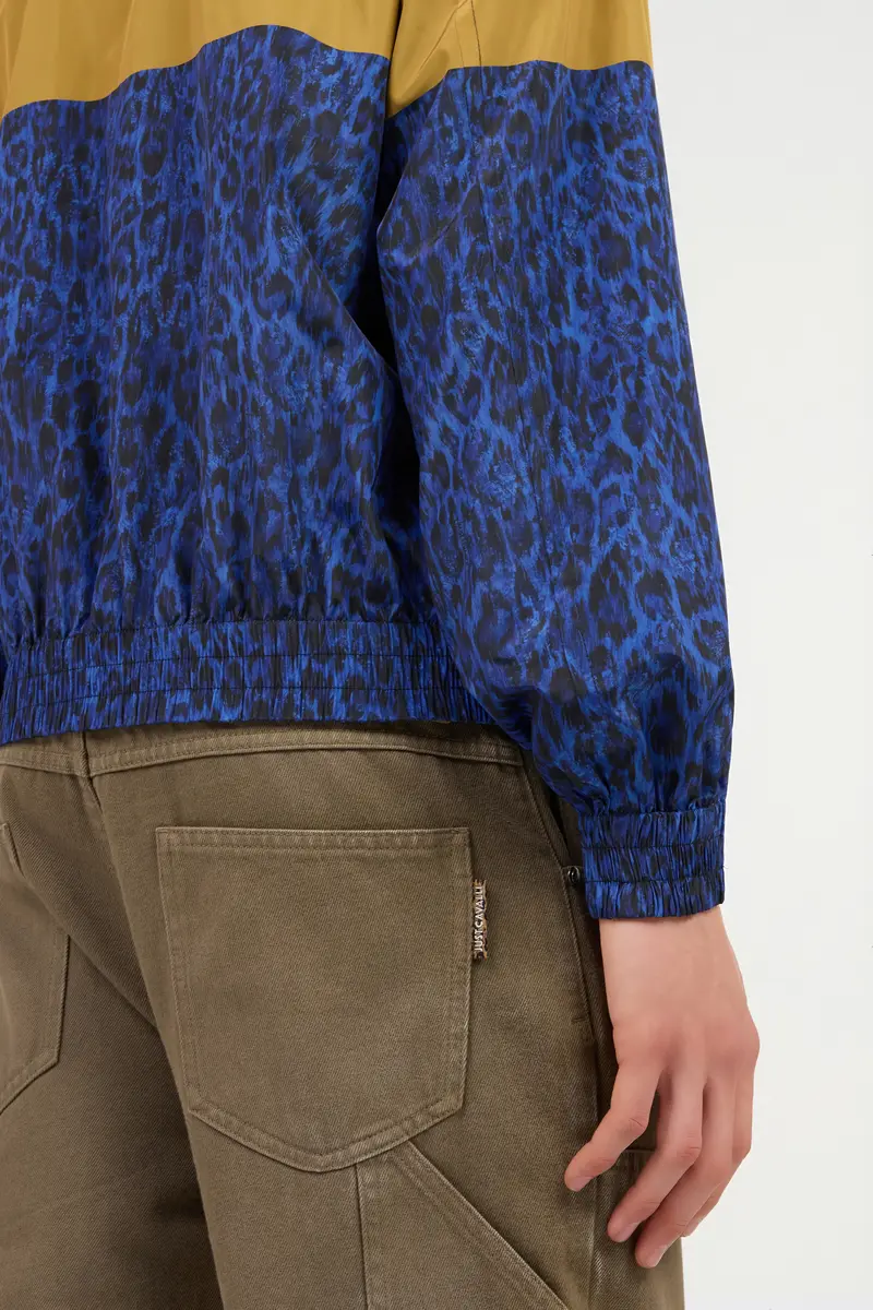 Roberto Cavalli Leopard Print Reversible Zip Jacket | Thumbnail 7 Roberto Cavalli Leopard Print Reversible Zip Jacket | Thumbnail 7