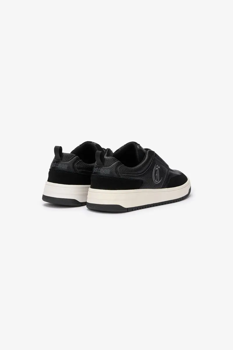 Roberto Cavalli Black Sneakers Contrast Sole | Thumbnail 3 Roberto Cavalli Black Sneakers Contrast Sole | Thumbnail 3