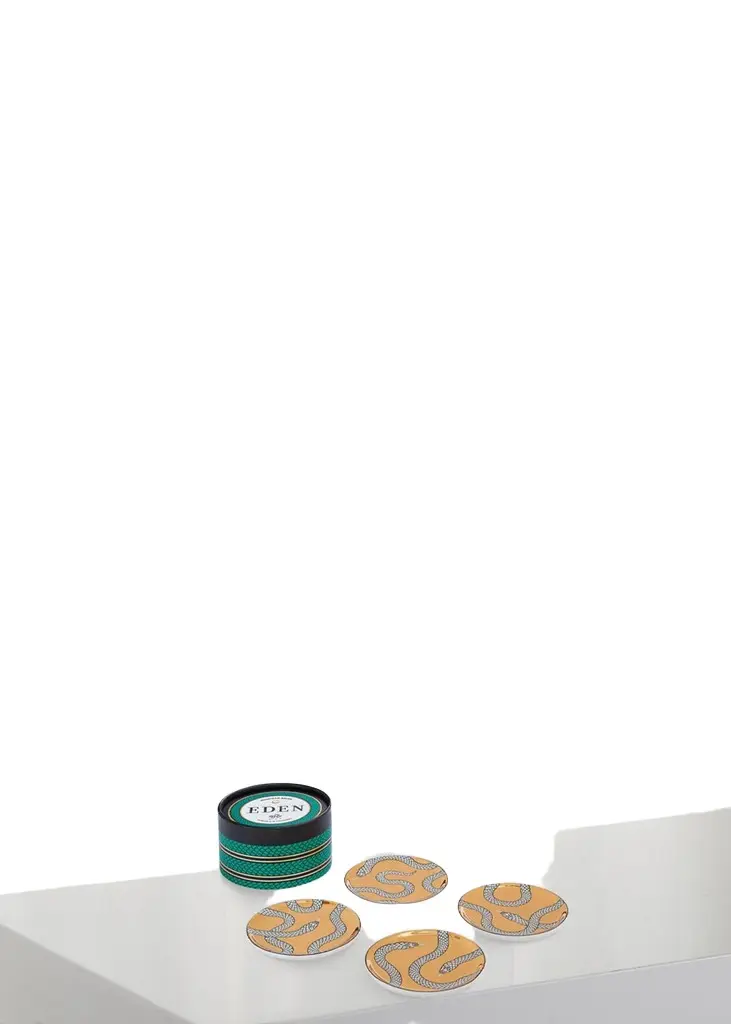 Jonathan Adler Eden Coasters, Set of 4
