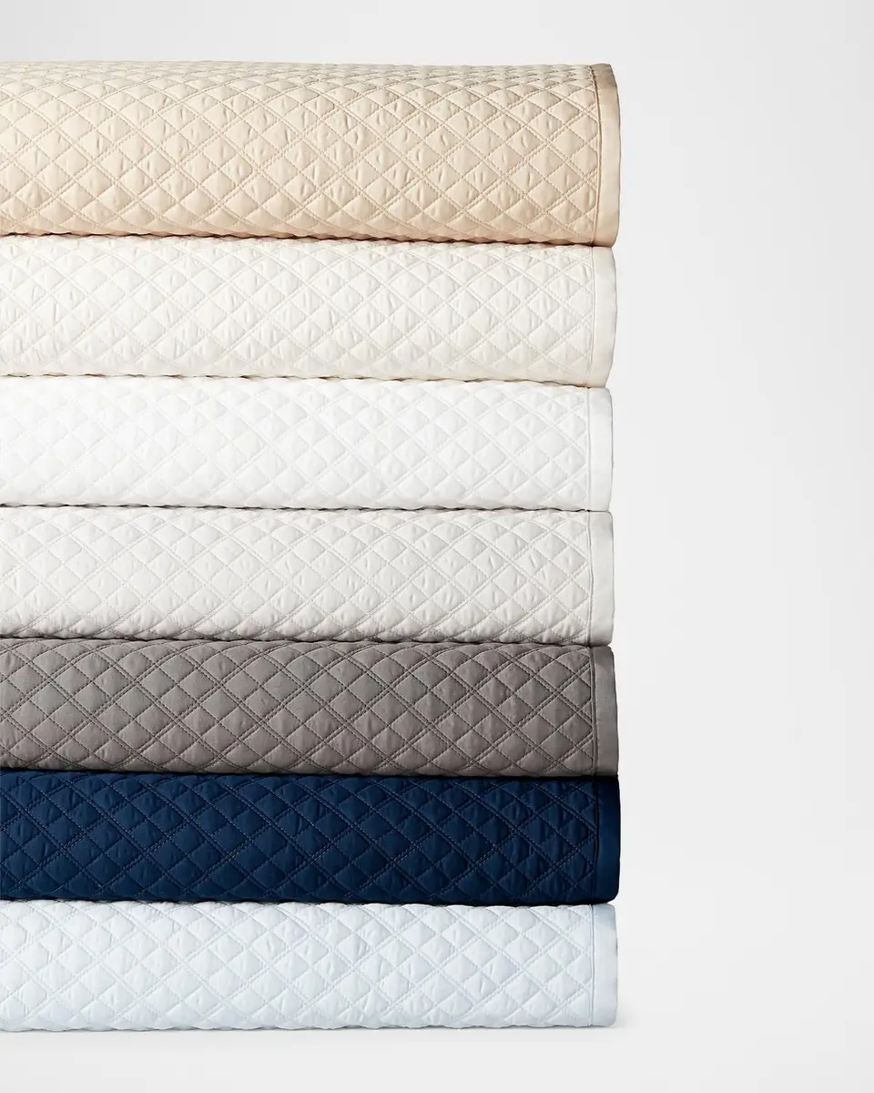 Ralph Lauren Home Quilted Sateen Argyle Quilt | Thumbnail 6 Ralph Lauren Home Quilted Sateen Argyle Quilt | Thumbnail 6