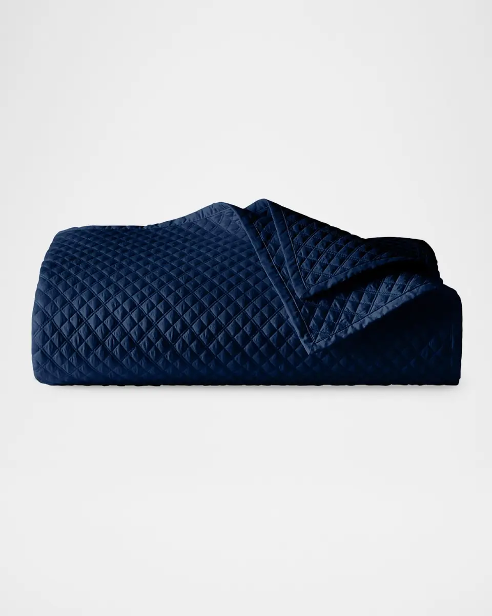 Ralph Lauren Home Quilted Sateen Argyle Quilt | Thumbnail 2
