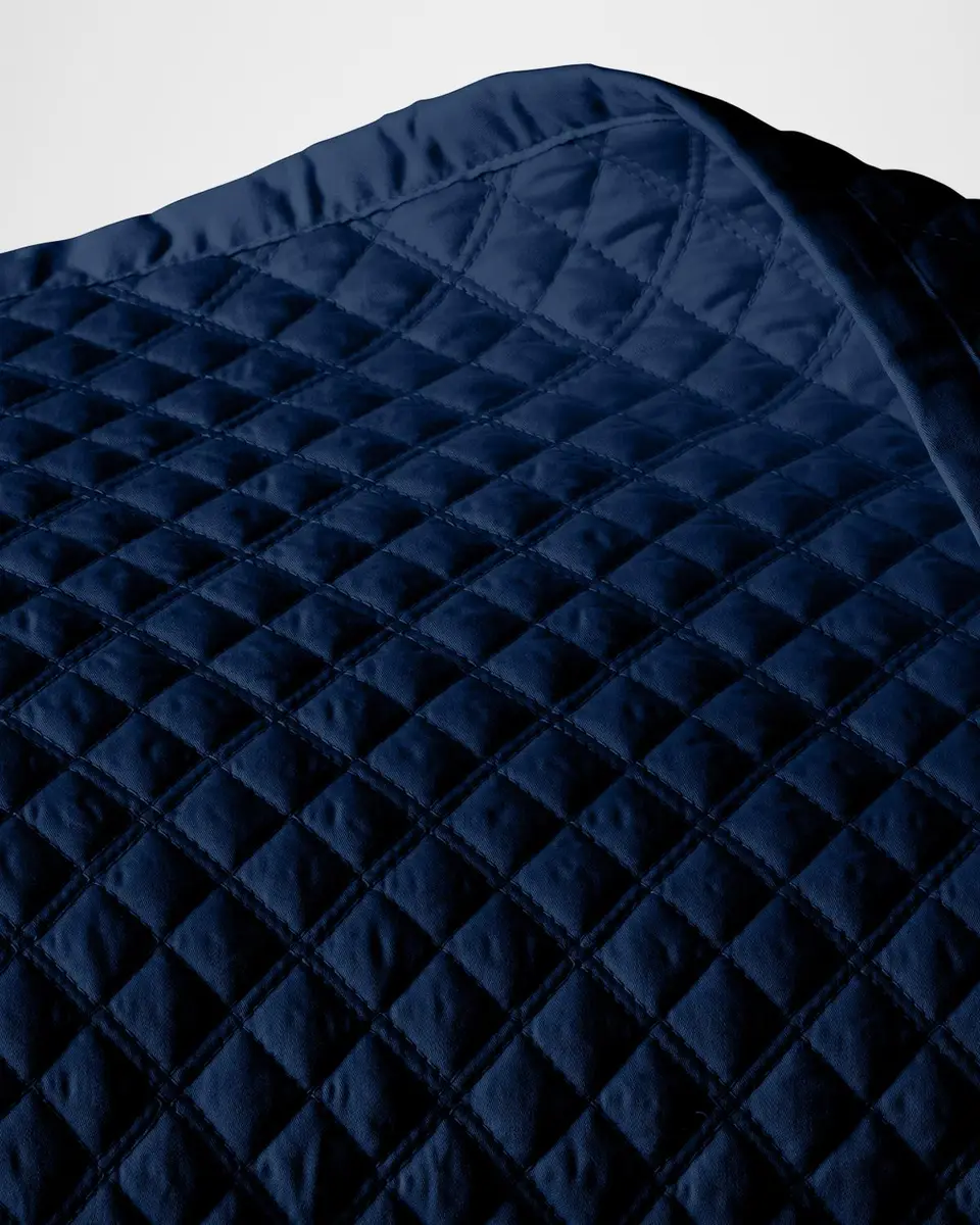 Ralph Lauren Home Quilted Sateen Argyle Quilt | Thumbnail 4
