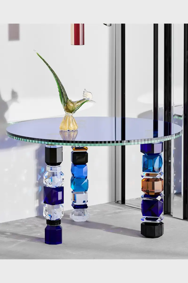 Reflections Copenhagen Detroit Crystal Coffee Table | Thumbnail 3