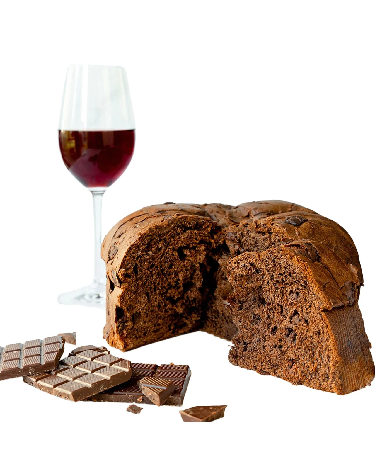 Bona Furtuna Organic Double Chocolate & Malvasia Panettone