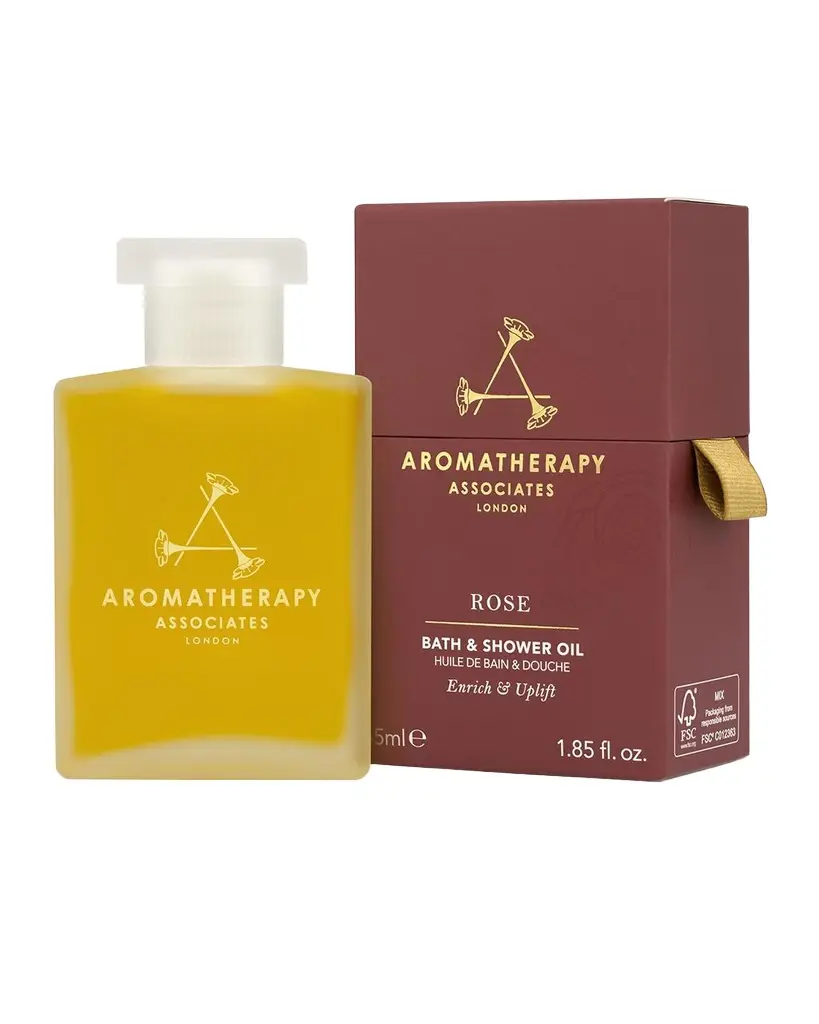 Aromatherapy Associates Rose Bath and Shower Oil, 55mL/ 1.85 oz.