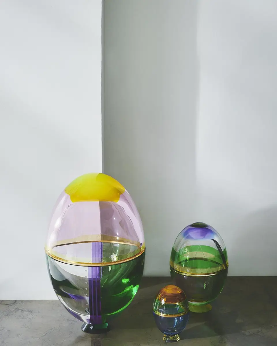 Reflections Copenhagen Fantasia Egg, 6.3" | Thumbnail 2 Reflections Copenhagen Fantasia Egg, 6.3" | Thumbnail 2