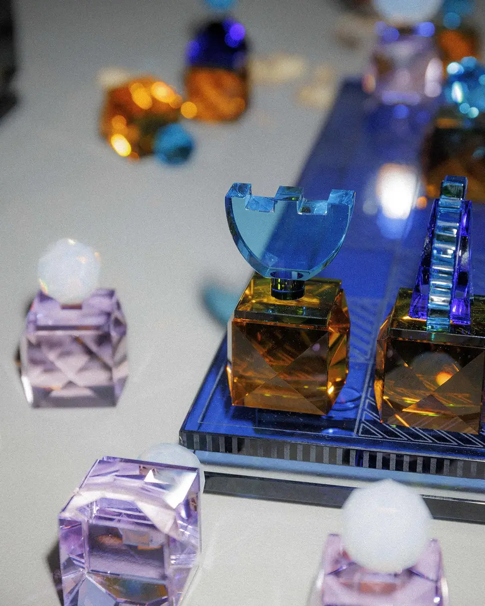 Reflections Copenhagen Crystal Chess Set | Thumbnail 3 Reflections Copenhagen Crystal Chess Set | Thumbnail 3