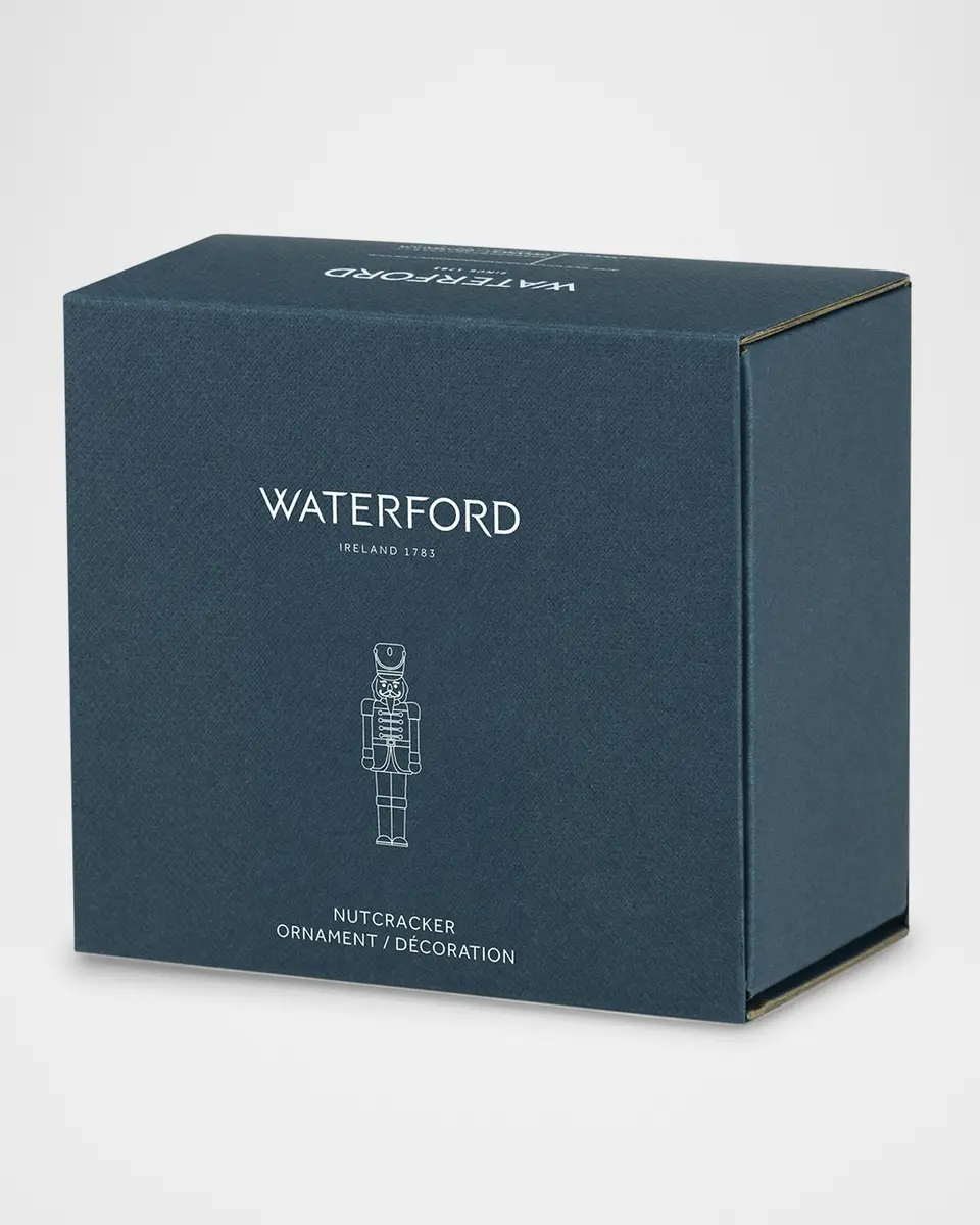 Waterford Crystal Golden Nutcracker Christmas Ornament | Thumbnail 4 Waterford Crystal Golden Nutcracker Christmas Ornament | Thumbnail 4