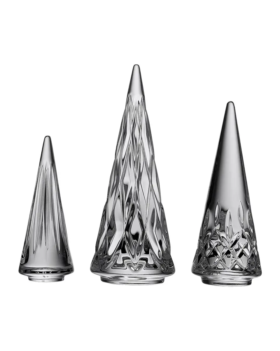 Waterford Crystal Standing Crystal Christmas Trees, Set of 3 | Thumbnail 3 Waterford Crystal Standing Crystal Christmas Trees, Set of 3 | Thumbnail 3