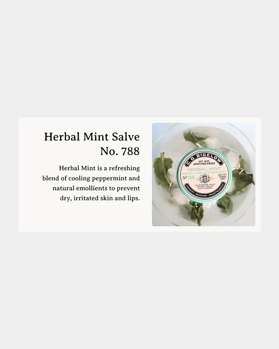 C.O. Bigelow Lip Salve Tin Trio Set | Thumbnail 4