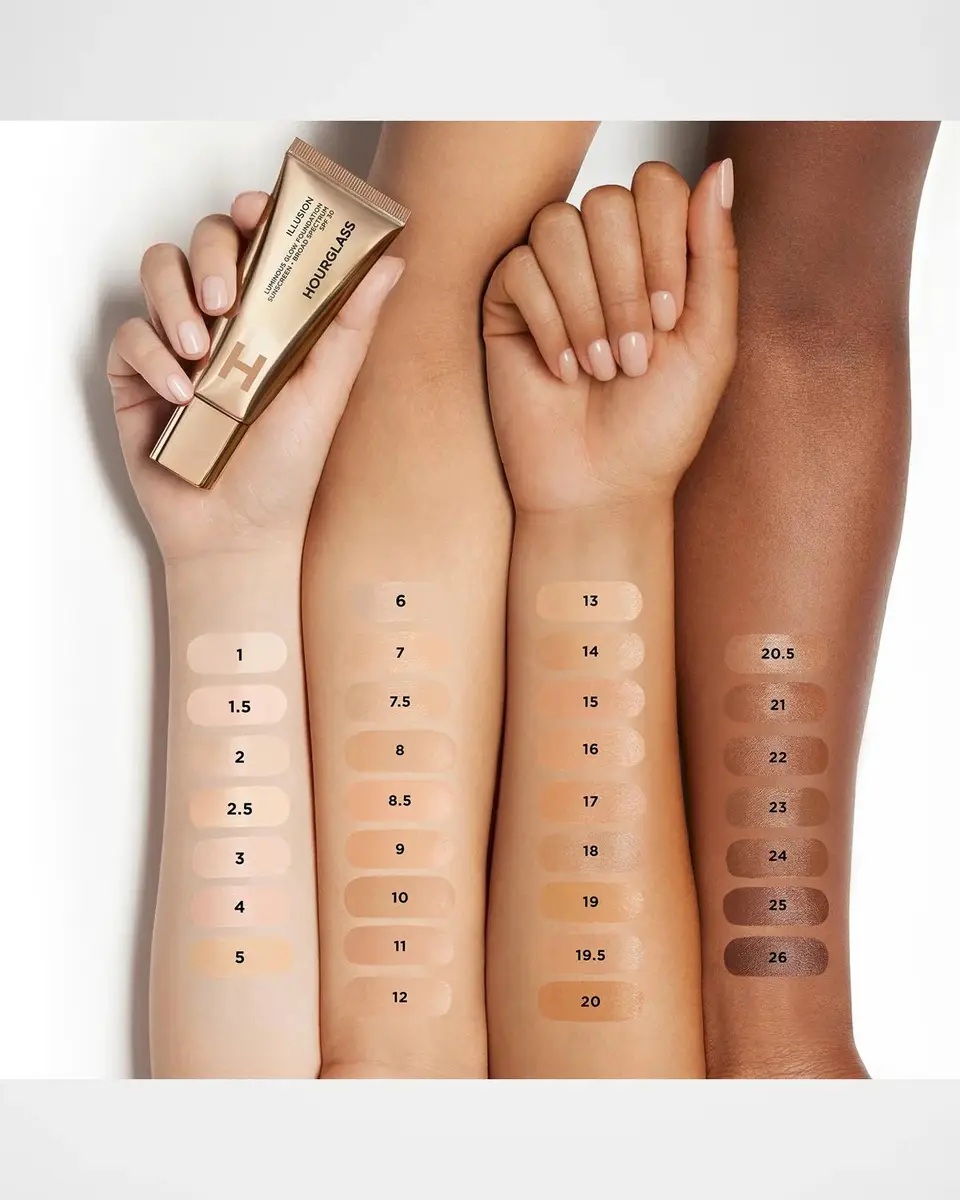 Hourglass Cosmetics Illusion Luminous Glow Foundation SPF 30 | Thumbnail 6 Hourglass Cosmetics Illusion Luminous Glow Foundation SPF 30 | Thumbnail 6
