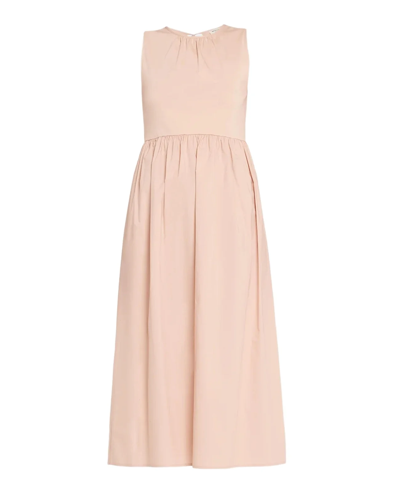 Weekend Max Mara Ruched Jersey & Poplin Midi Dress