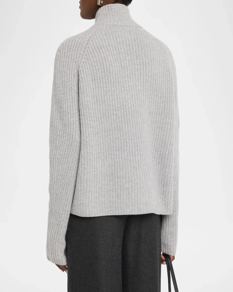 Lisa Yang Sadie Cashmere Rib Zip Cardigan | Thumbnail 3 Lisa Yang Sadie Cashmere Rib Zip Cardigan | Thumbnail 3