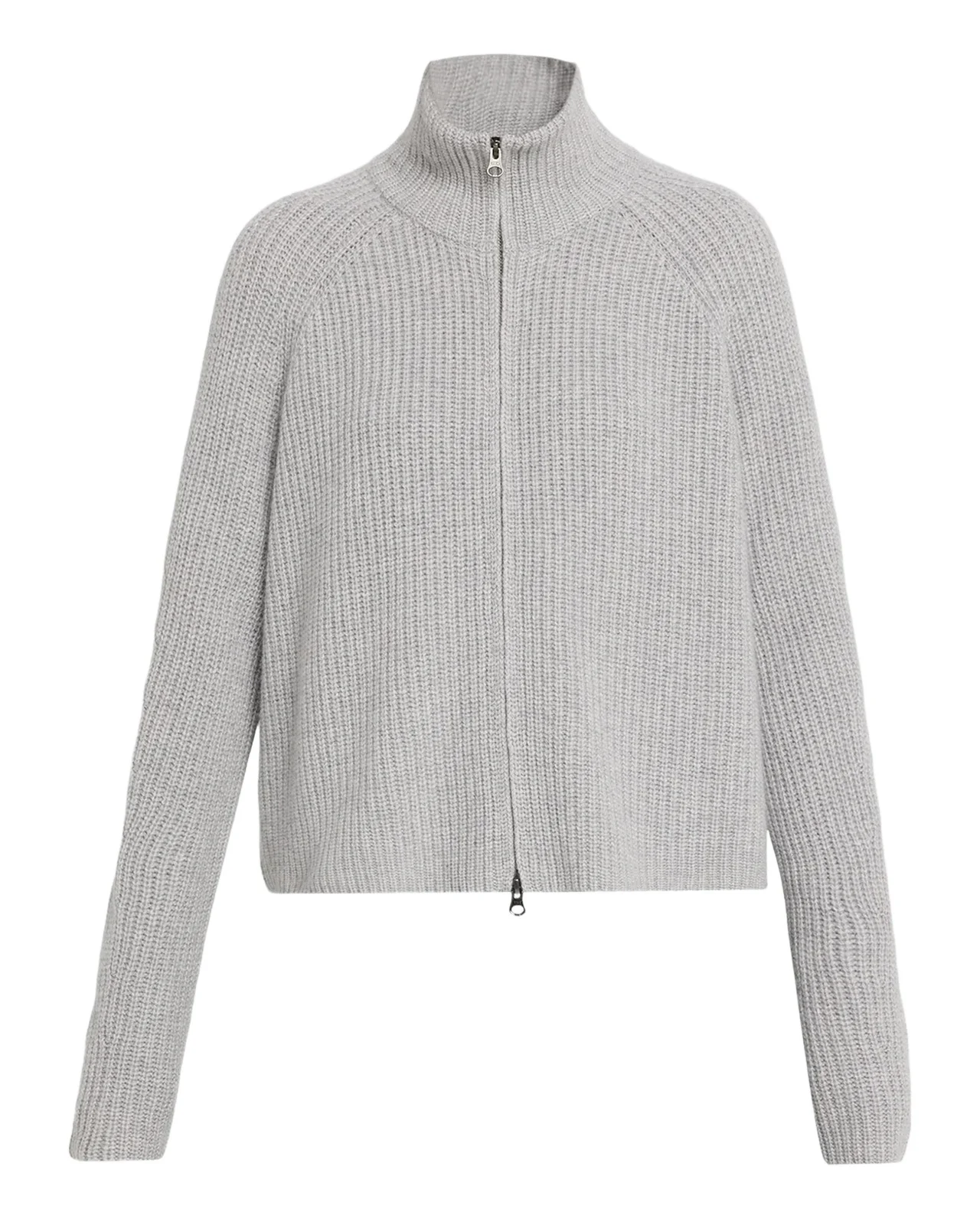 Sadie Cashmere Rib Zip Cardigan Sadie Cashmere Rib Zip Cardigan