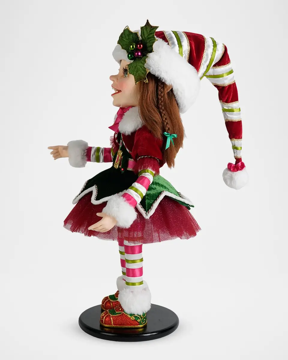 Katherine 's Collection Merry & Magnificent Christmas Holly Merryweather Tabletop Doll | Thumbnail 2 Katherine 's Collection Merry & Magnificent Christmas Holly Merryweather Tabletop Doll | Thumbnail 2
