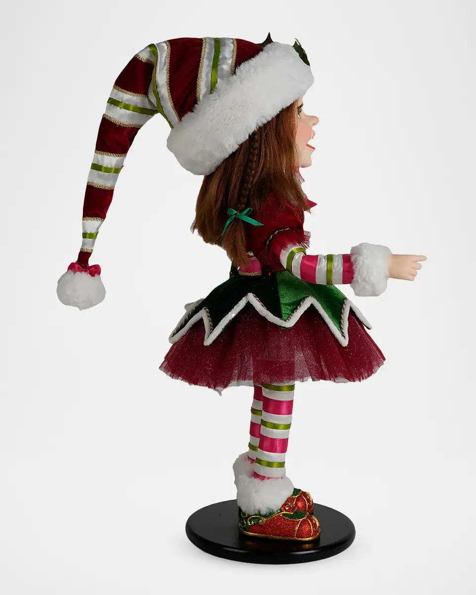 Katherine 's Collection Merry & Magnificent Christmas Holly Merryweather Tabletop Doll | Thumbnail 3 Katherine 's Collection Merry & Magnificent Christmas Holly Merryweather Tabletop Doll | Thumbnail 3