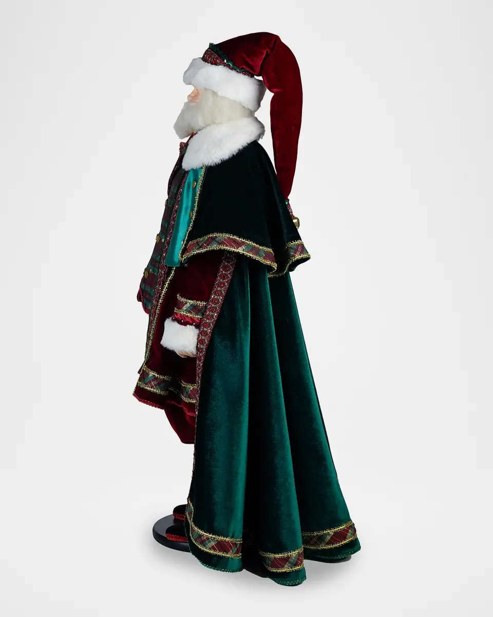 Katherine 's Collection Christopher Tidings Santa Doll 32" Christmas Decor | Thumbnail 3