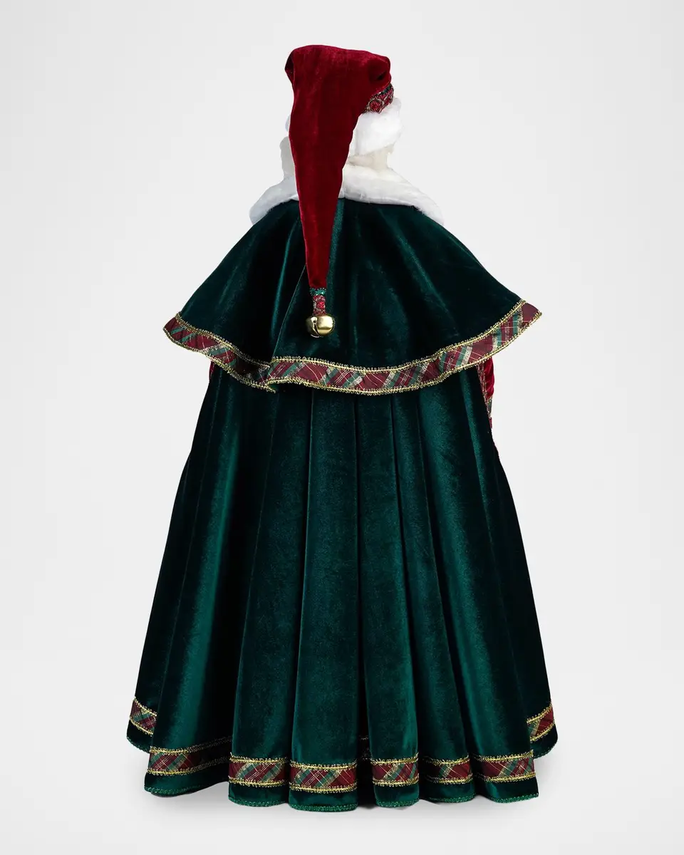 Katherine 's Collection Christopher Tidings Santa Doll 32" Christmas Decor | Thumbnail 4