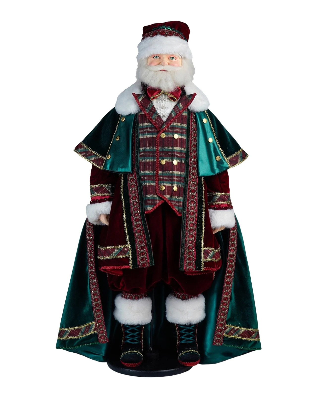 Katherine 's Collection Christopher Tidings Santa Doll 32" Christmas Decor