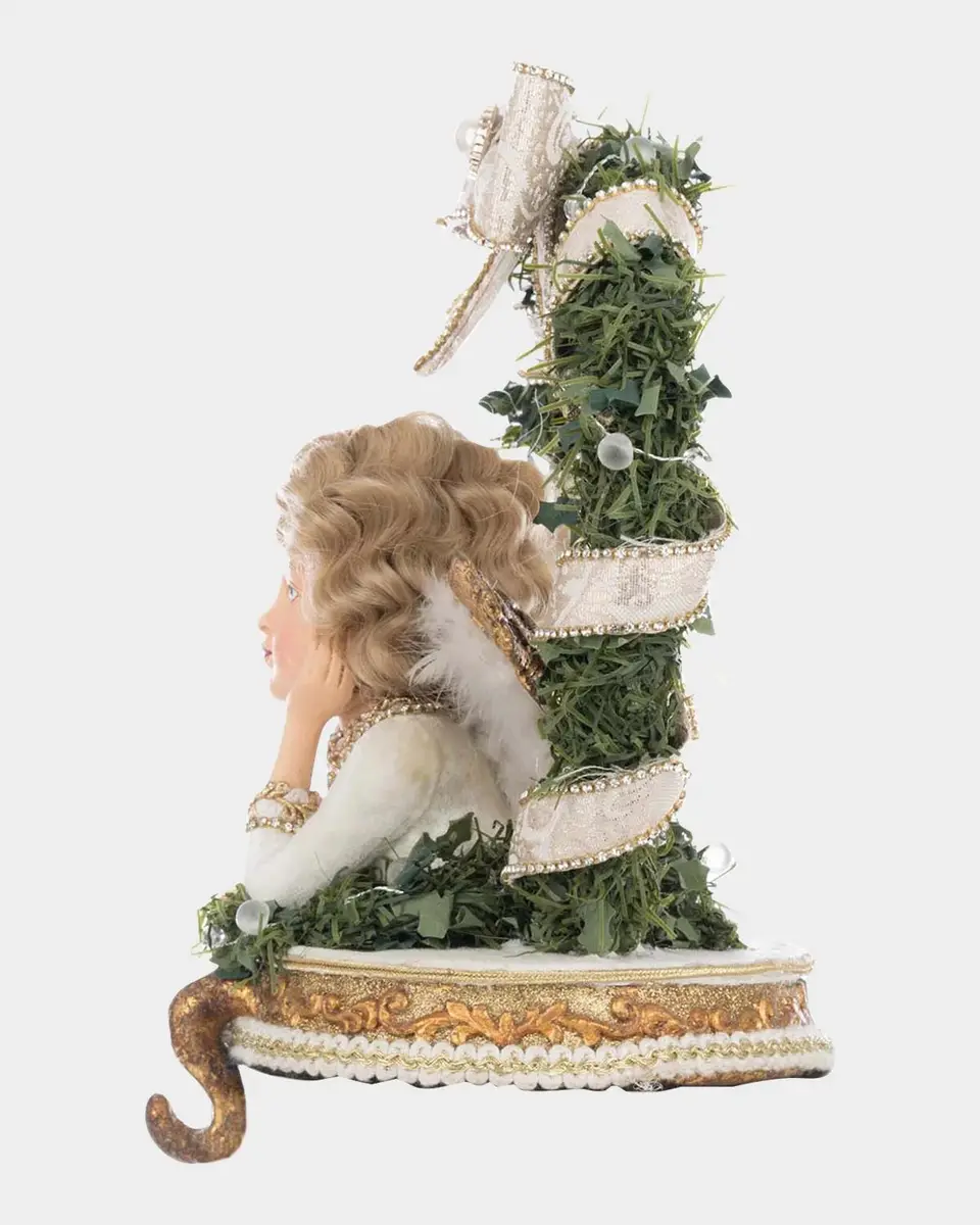 Katherine 's Collection Bells Of Brilliance Angel Stocking Holder | Thumbnail 2 Katherine 's Collection Bells Of Brilliance Angel Stocking Holder | Thumbnail 2