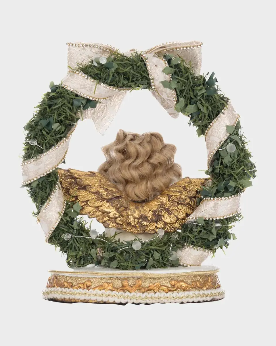 Katherine 's Collection Bells Of Brilliance Angel Stocking Holder | Thumbnail 3 Katherine 's Collection Bells Of Brilliance Angel Stocking Holder | Thumbnail 3