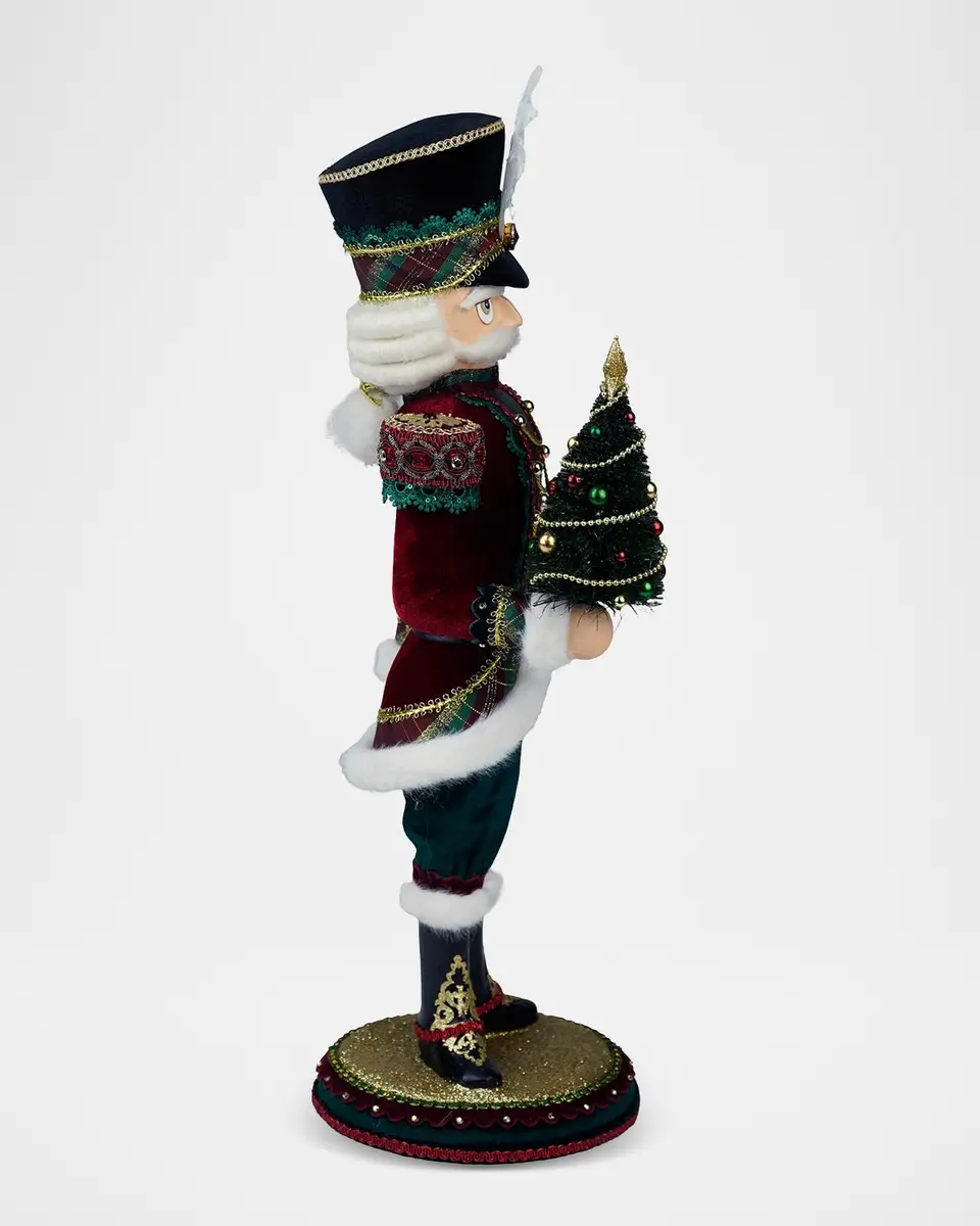 Katherine 's Collection Timeless Tidings Nutcracker With Tree | Thumbnail 2 Katherine 's Collection Timeless Tidings Nutcracker With Tree | Thumbnail 2