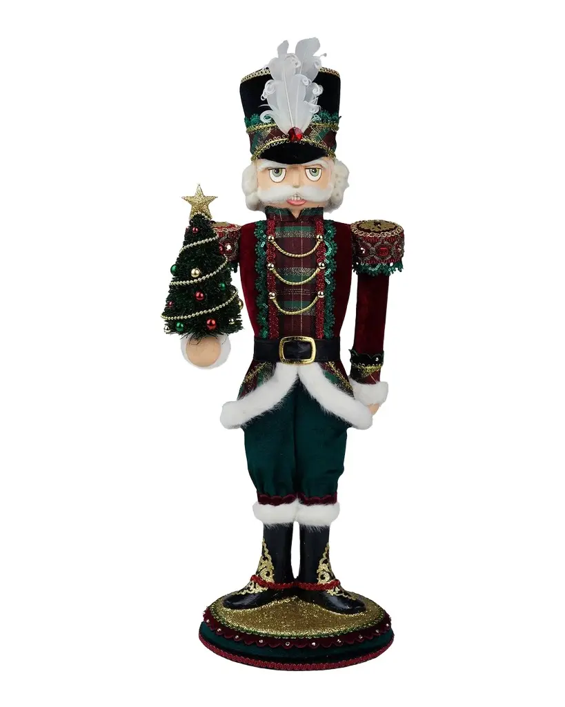 Timeless Tidings Nutcracker With Tree
