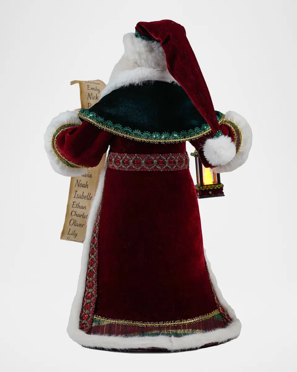 Katherine 's Collection Timeless Tidings Christopher Santa Tabletop | Thumbnail 4