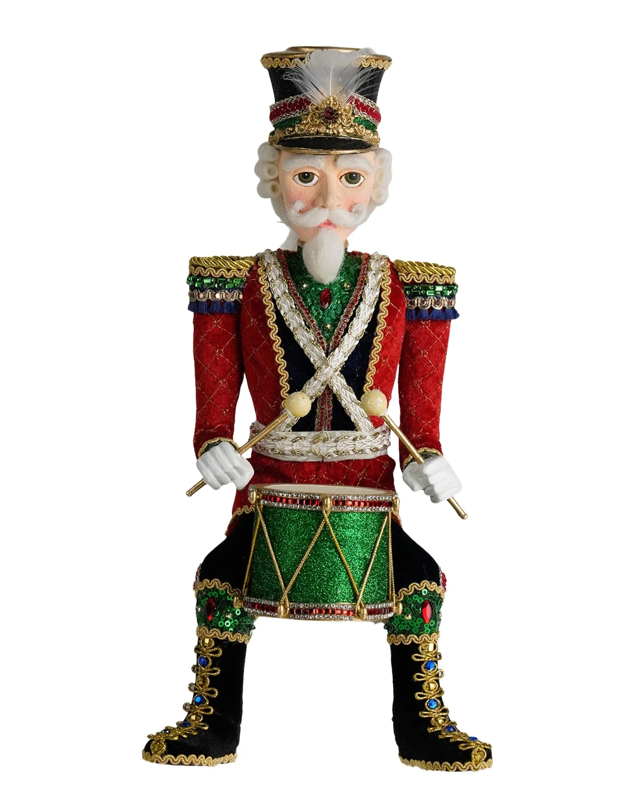 Katherine 's Collection Toy Soldier Nutcracker Ledge Sitter