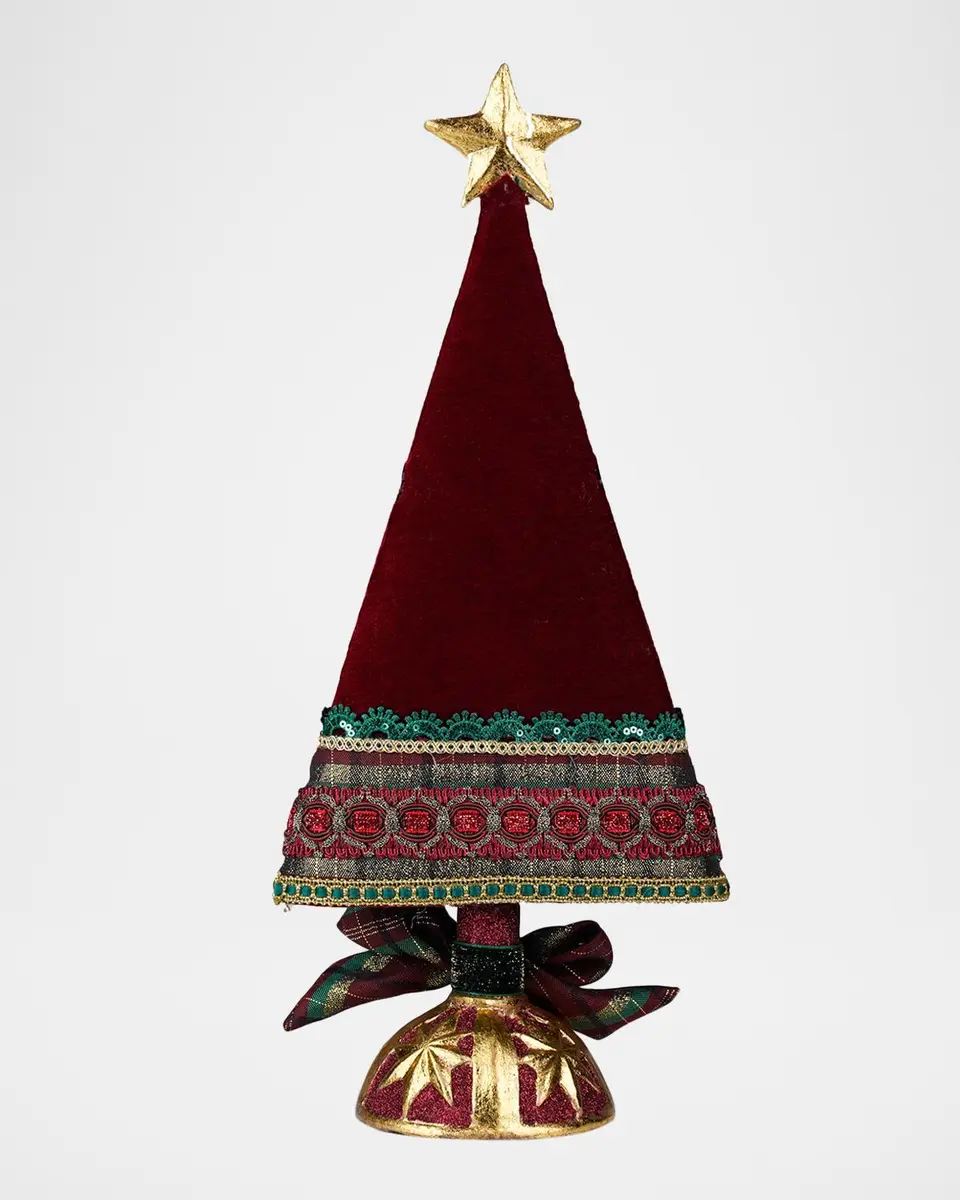 Katherine 's Collection Timeless Tidings Tree Stocking Holder | Thumbnail 4 Katherine 's Collection Timeless Tidings Tree Stocking Holder | Thumbnail 4