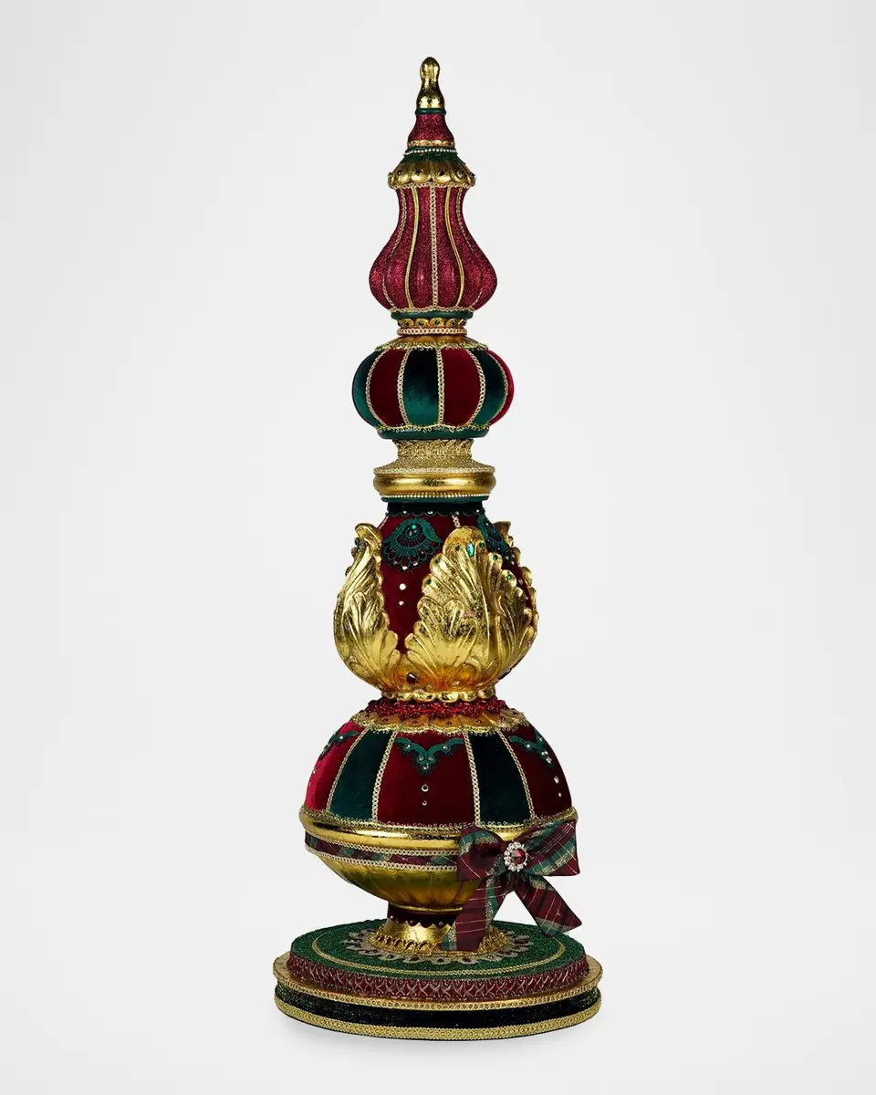 Katherine 's Collection Timeless Tidings Finial | Thumbnail 2 Katherine 's Collection Timeless Tidings Finial | Thumbnail 2